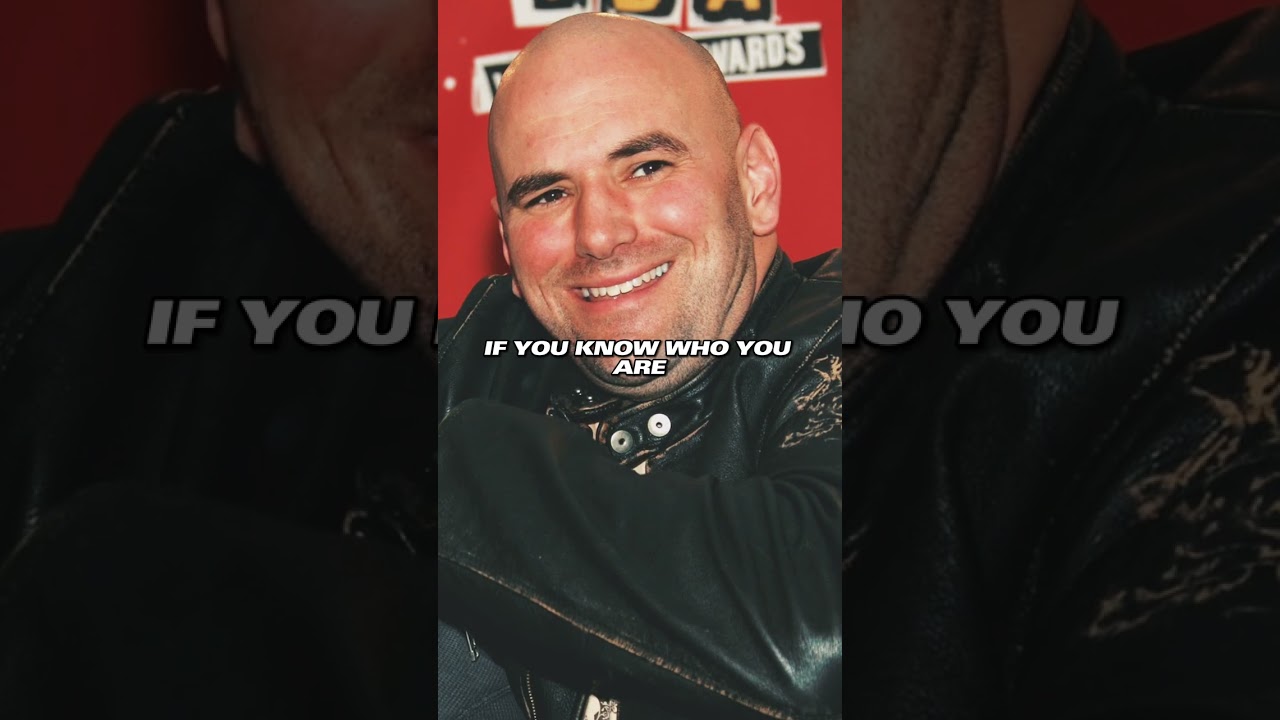 DANA WHITE Drops WISDOM And GOOD ADVICE! 