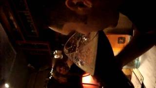 Drinking Das Boot at German Restaurant