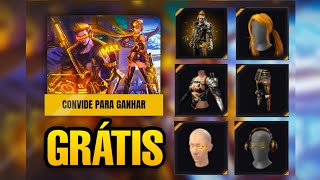 CORRE! COMO PEGAR AS SKINS GRÁTIS DE PRÉ REGISTRO DO FREE FIRE MAX! NOVIDADES FREE FIRE