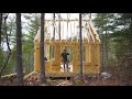 Building a mountain cabin  sheathing walls ep27