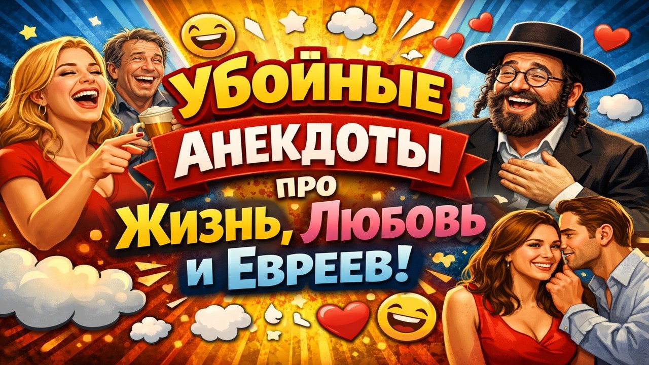 Смешные анекдоты про жизнь и любовь, которые реально смешат