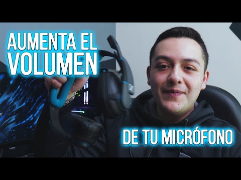 Video: Cómo Aumentar El Volumen Del Micrófono