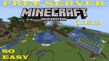 How To Make a Minecraft 1.15.2 Server (Hosting a Vanilla Server is EASY)