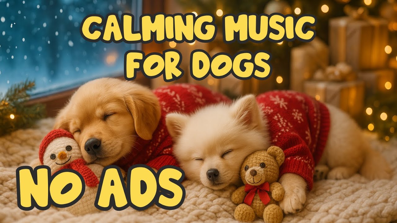 Dog Calming Music 6 Hours – Comforting Melodies for Sensitive or Nervous Dogs 🐾🌟