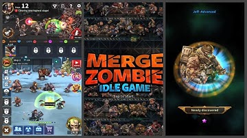 Merge Zombie Idle Gameplay Android
