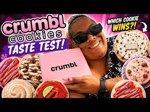 I Tried EVERY New Crumbl Cookie This Week… Here's the Winner!