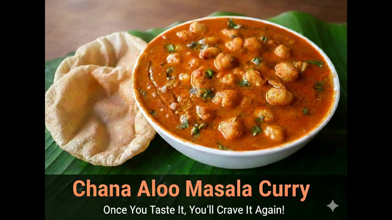 Homestyle Chana Aloo Magic That Melts in Your Mouth! | Aloo Chana Curry That Everyone Will Love!