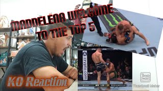 UFC 299 Jack Della Maddelena Knockout Reaction