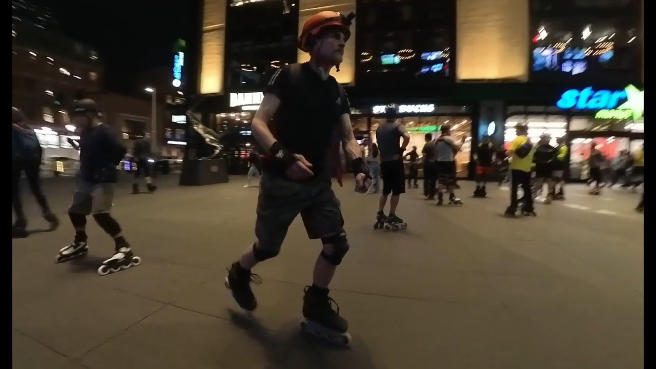 Night Street Skating With SkateBoston