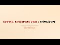 #Nieszpory | 13 czerwca 2026 | I Nieszpory