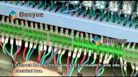 Donyue QT4 25 block machine installation video