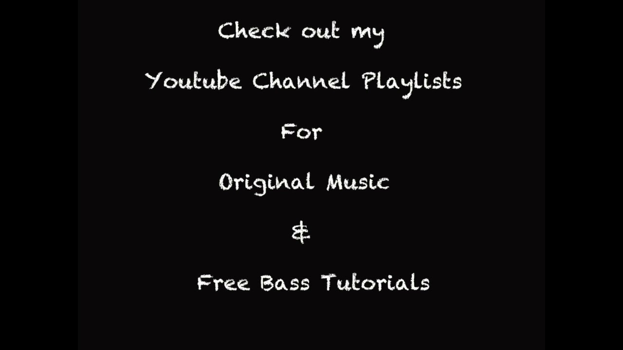how to play bass to any song Luna Dream Intro - Backing track - A Major Ionian