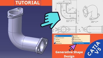 ELBOW PIPE + SMALL TIPS FOR BEGINNERS | CATIA V5