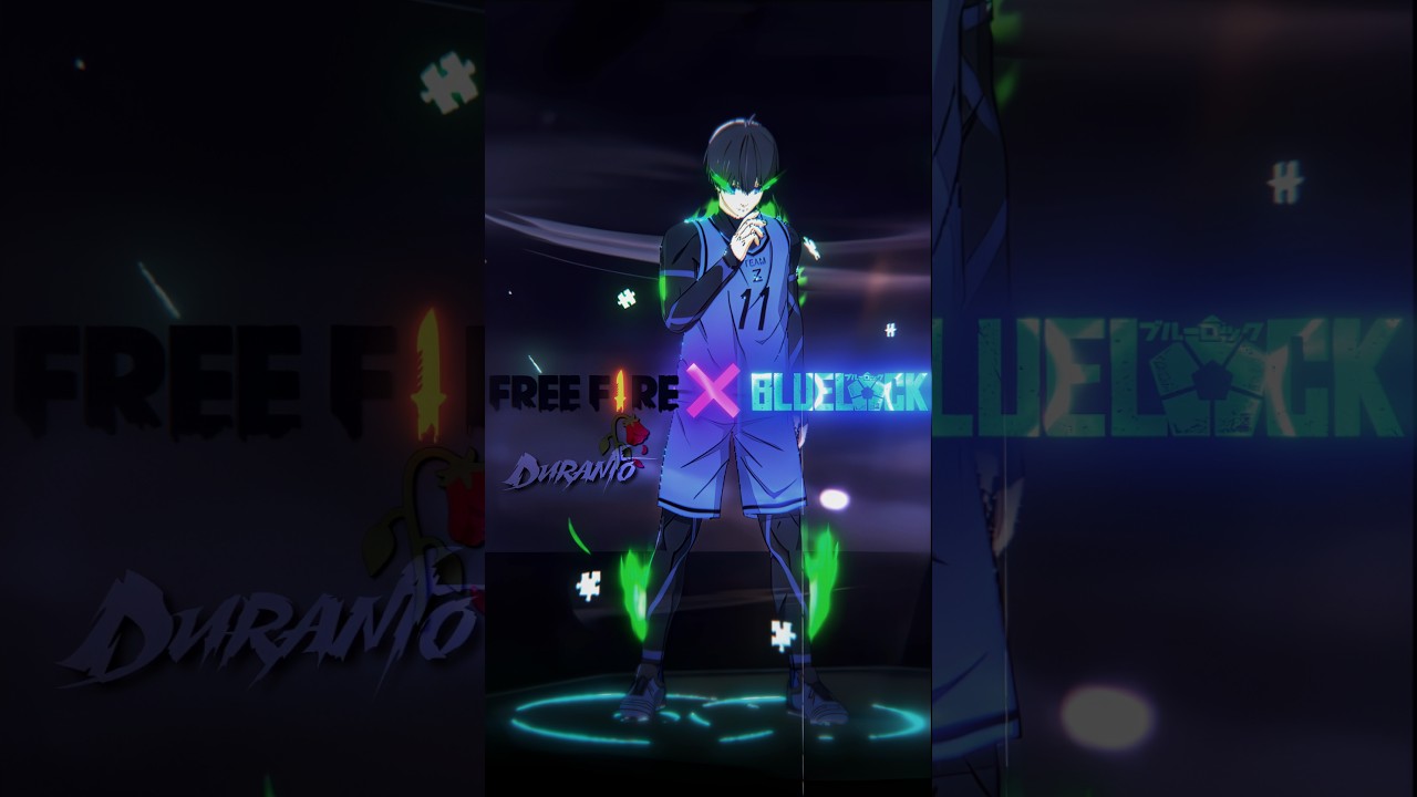Free Fire 🔥 X Bluelock 💙 Collaboration 😍🔥 
