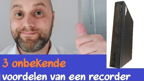 3 onbekende voordelen van een recorder (die bijna niemand weet)