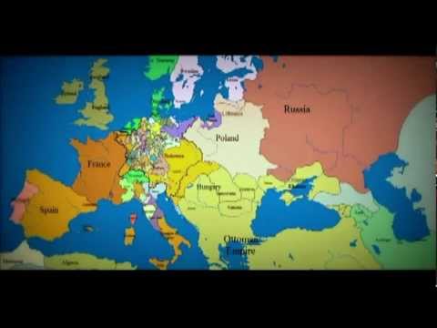 Lietuvos istorija per 3min . Žemėlapis. Europos istorija