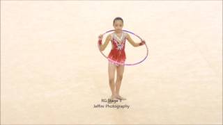 13th National Rhythmic Gymnastics Open 2016 Stage 3 Hoop by Jeffini Photography