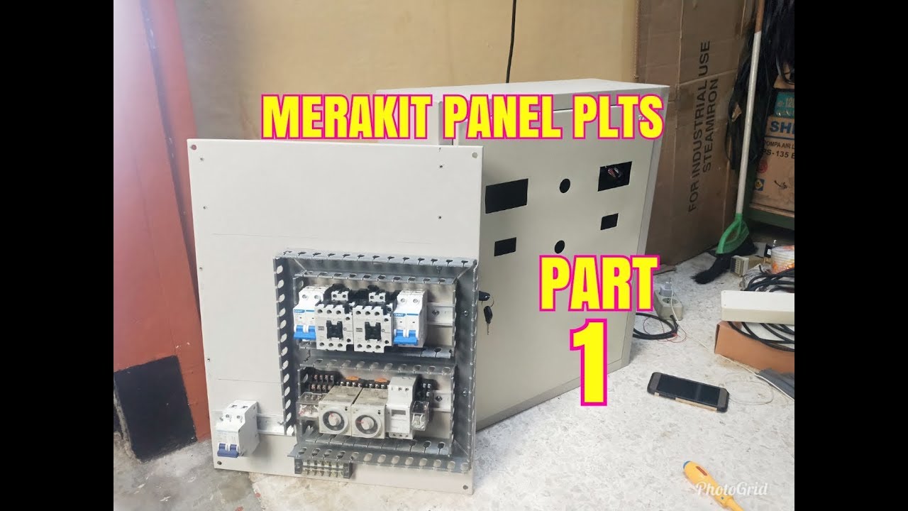 Merakit Panel Ats Otomatis Pembangkit Listrik Tenaga Surya Part 1 Youtube