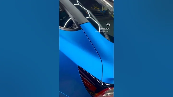 Tesla model 3 | Full Color Change Wrap 🎨. #tesla #teslamodel3 #carwrap #ip4garage