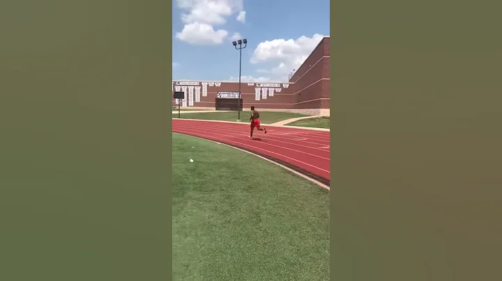 Corey Holbert Track Workout