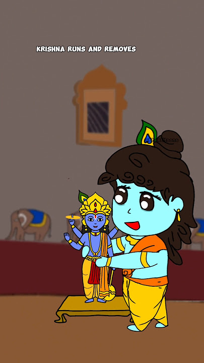 Hum jai jai hain 😂 | krishna leela @BhaktiPath #indreshji #animation