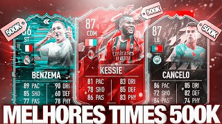 FIFA 22 l MELHORES TIMES DE 500K DE TODAS AS LIGAS PREMIER, LA LIGA, LIGUE ONE e + ll DantheBNN ll