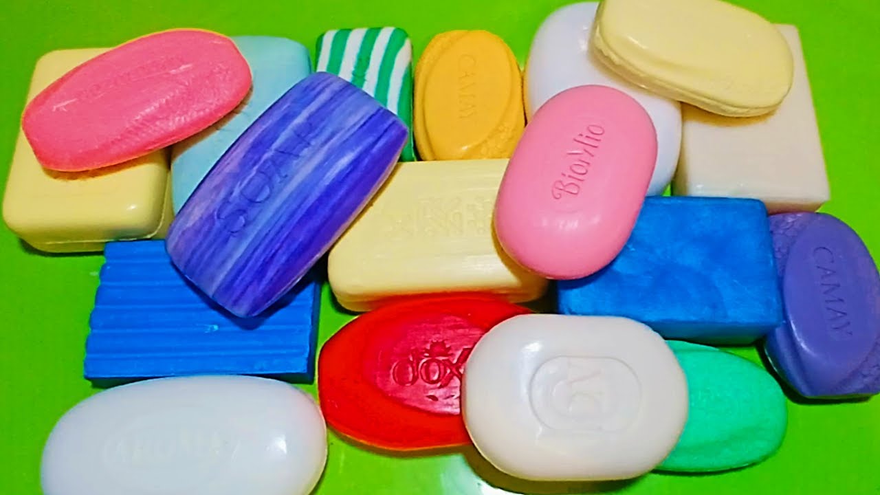 Colorful Soap ASMR / SOAP opening HAUL / Unpacking soap / Notalking ASMR SOAP