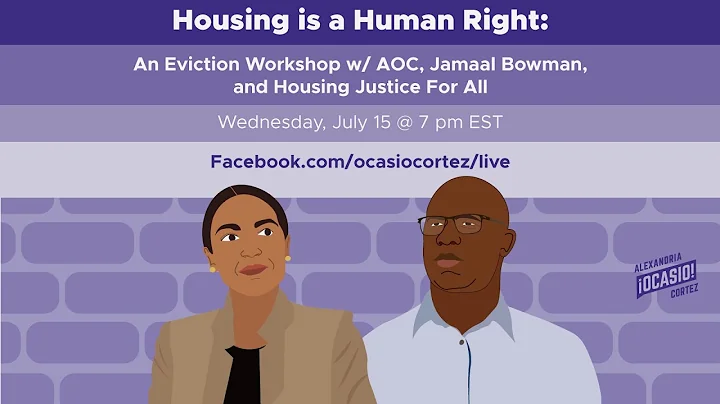 Housing is a Human Right: Eviction Defense Workshop w/ Jamaal Bowman and Housing Justice For All