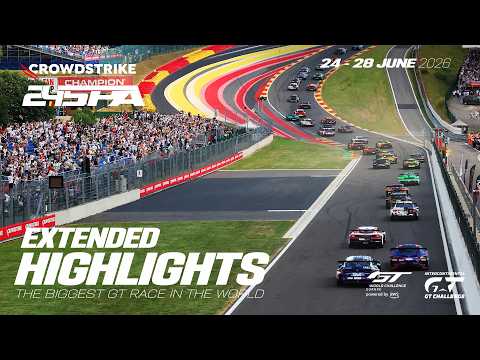 Extended Highlights | CrowdStrike 24 Hours of Spa | GT World Challenge pwd by AWS 2026