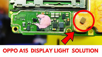 Oppo A15 Display Light Solution | Oppo A15 Lcd Light Solution🔥