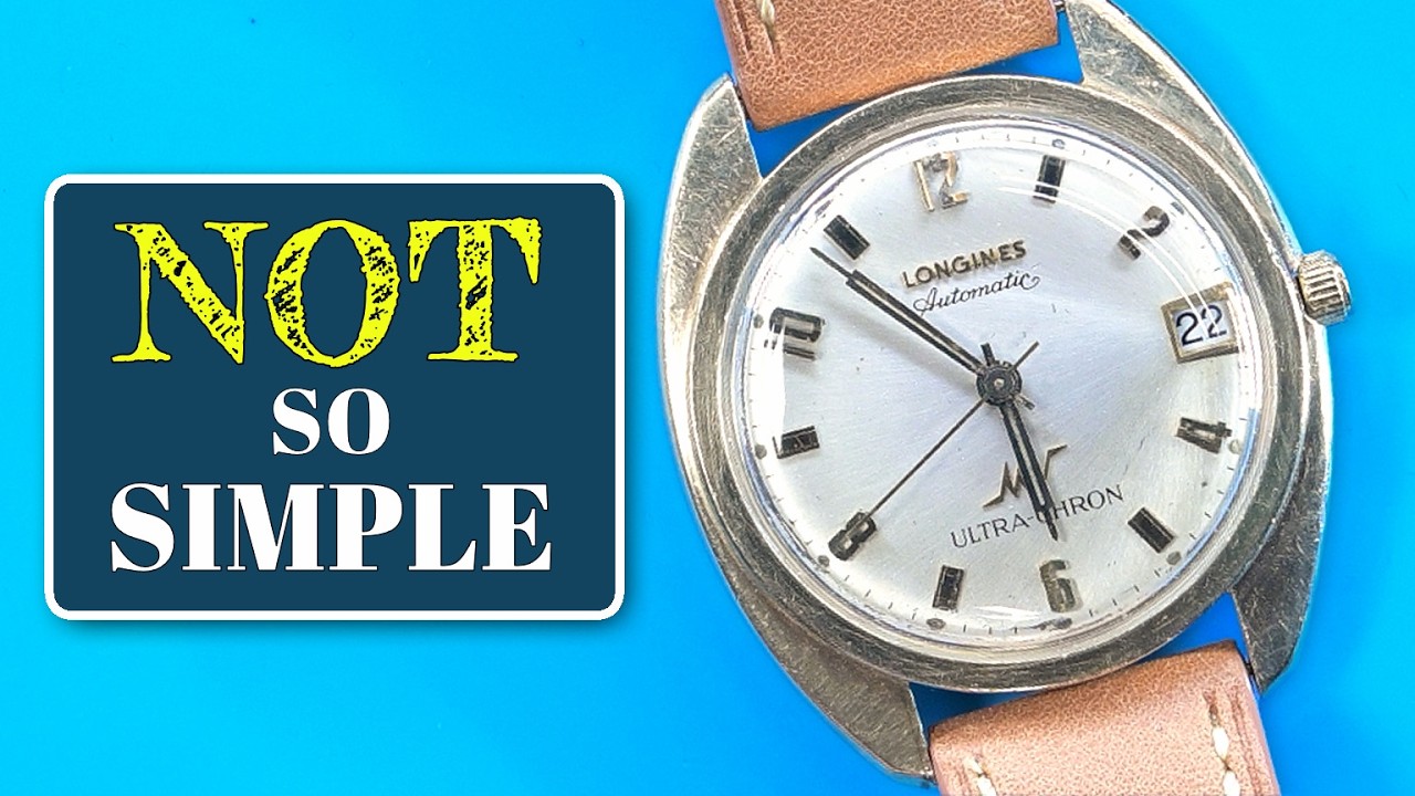 An Elegant Watch… A Grueling Repair | Longines Ultra-Chron