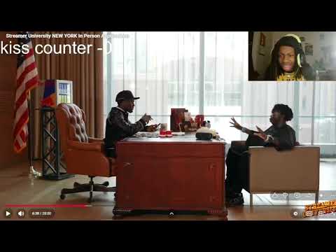 Isaiah Eaton reacts to kai Cenat NYC streamer university auditions( so funny)