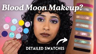 Terra Moons Pastel Umbra Collection | Swatches, makeup look, first impressions