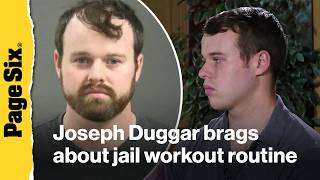 Celebrity Accused child molester Joseph Duggar on workout routine & 'trim' figure in flirty jail call w/ wife Net Worth