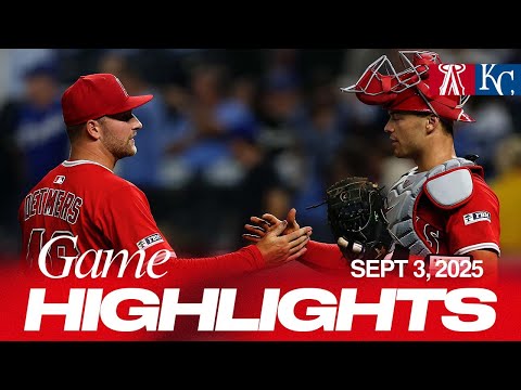 Angels vs. Royals Game Highlights (9/3/25) | MLB Highlights