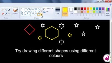 Class 3 | Ch 4 | Drawing other Shapes  MS-Paint