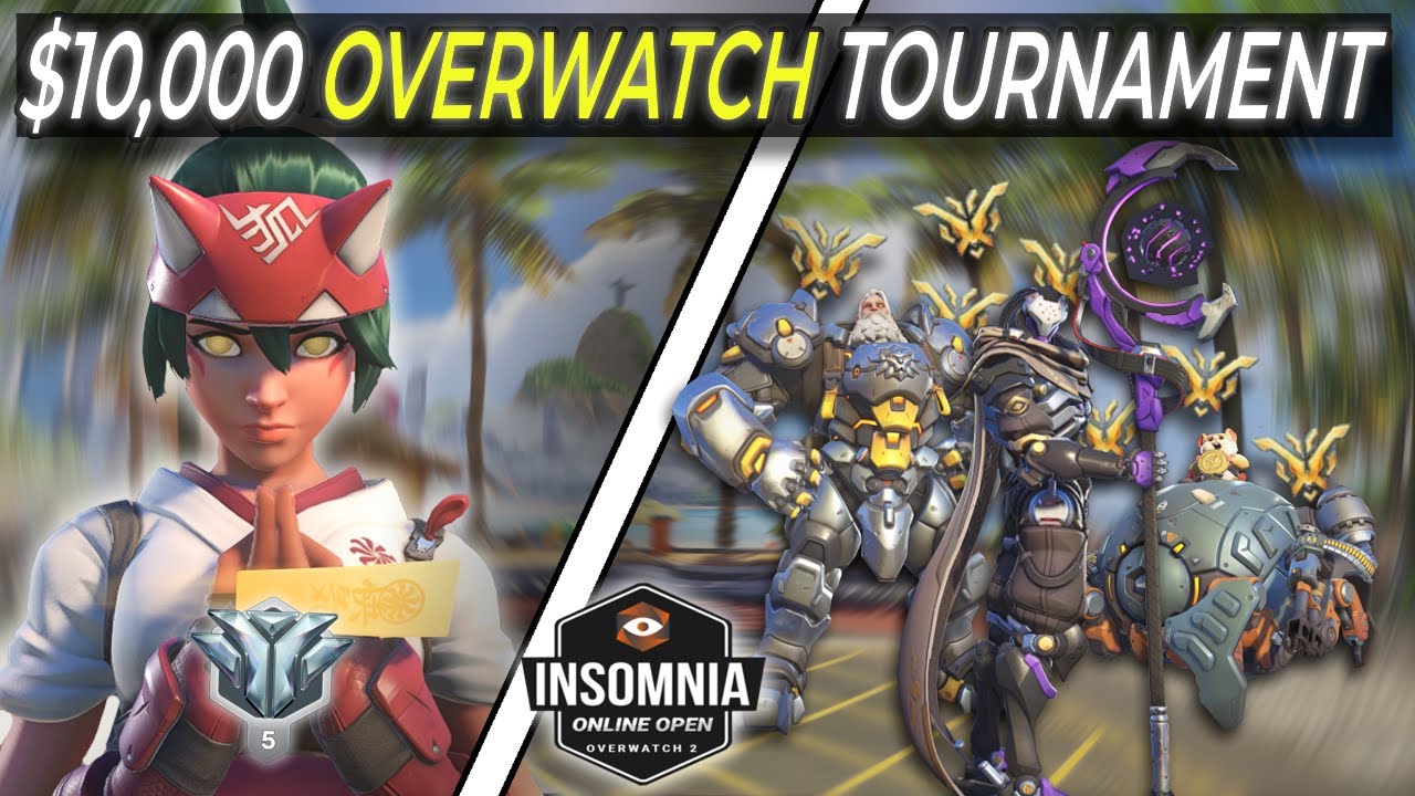 I competed in a $10,000 OVERWATCH TOURNAMENT