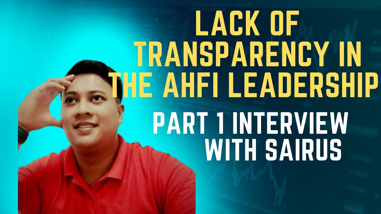 Inside the AHFI community: the Lack of Transparency with the Members. interview with Syrus Part 2
