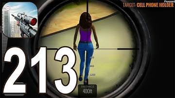 Sniper 3D Gun Shooting Games - Gameplay Walkthrough Part 213 Porter Heights Level 30-35 iOS, Android