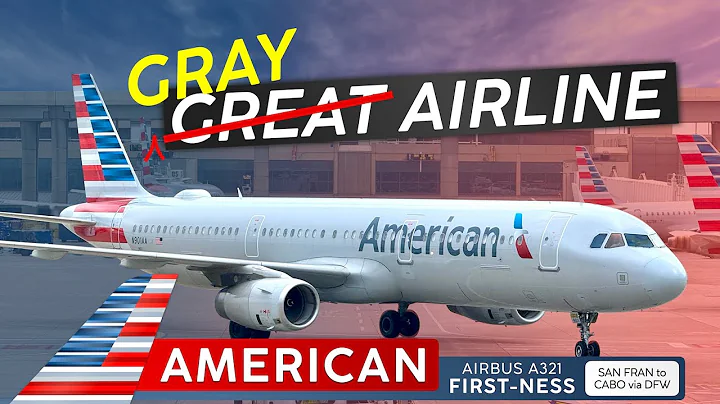 America's Dullest? · AMERICAN AIRLINES A321 First Class  🇺🇸 San Francisco to Cabo《 The US Series 》