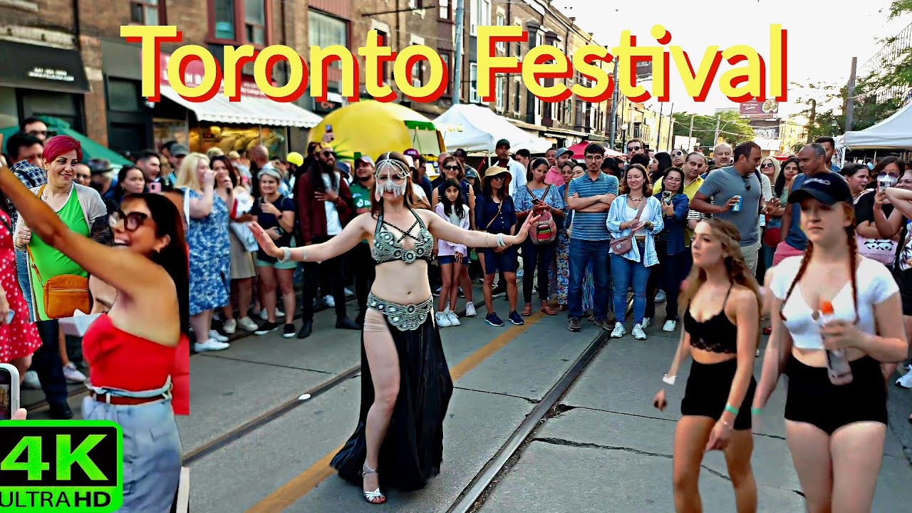 【4K】TASTE OF LITTLE ITALY 2023 | TORONTO COLLEGE ST FESTIVAL WALK