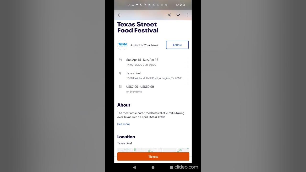 Texas Street Food Festival 8th April 2023 YouTube