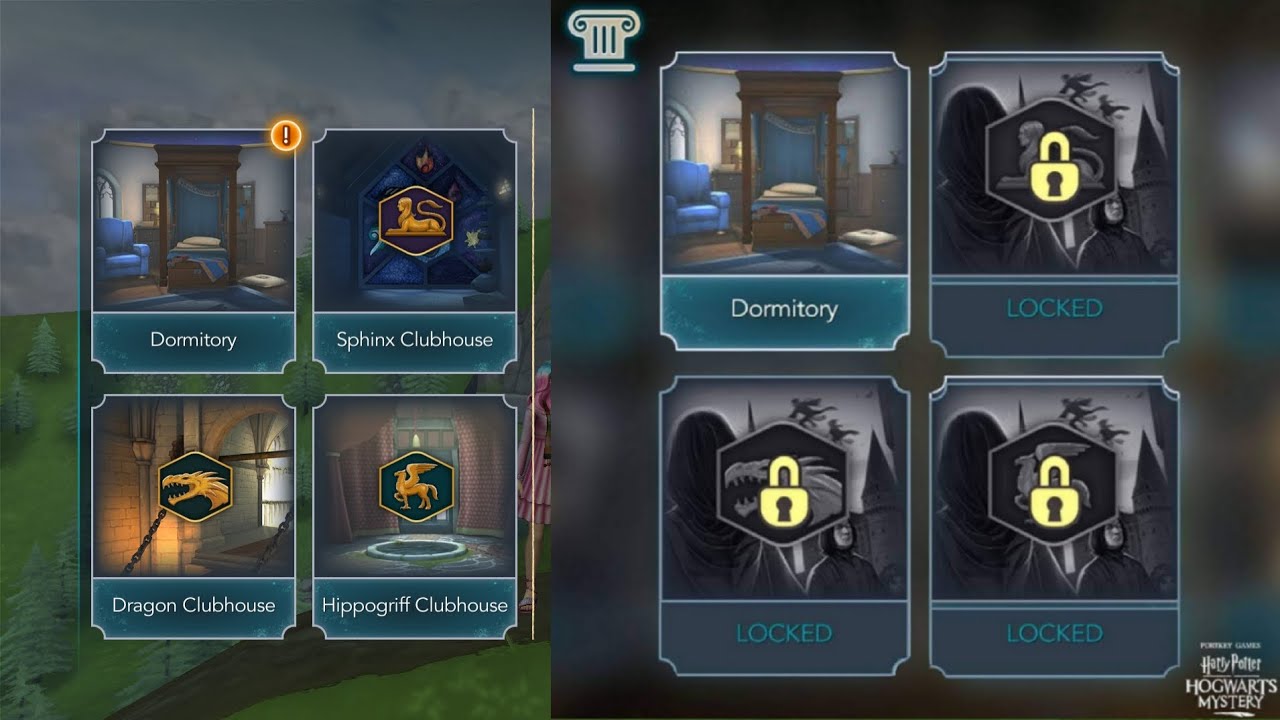 How To Unlock All Clubs Harry Potter Hogwarts Mystery YouTube