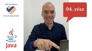 Comparator interfész - Java programozás kezdőknek Andrissal - 94. rész