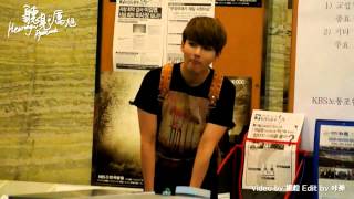 [聽見•厲旭] 120807 KTR-- Ryeowook at KBS lobby
