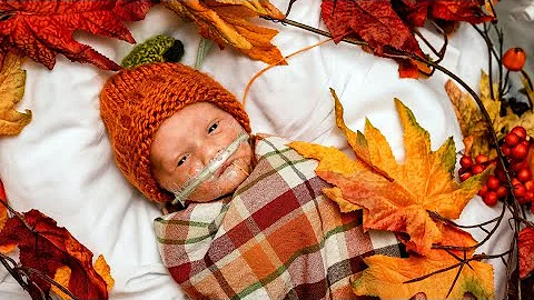 Leaves, pumpkins and plaid-oh my! NICU babies cele...