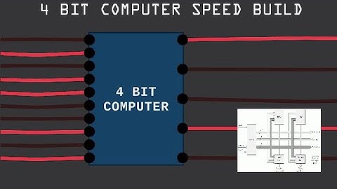 4 Bit Computer Speed Build