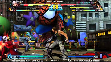 The Break Weekly #120 - MvC3 W1 - Damian VS TWK