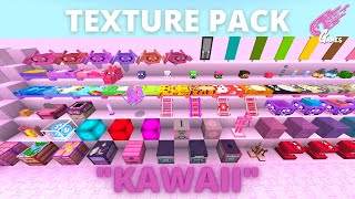 🦄🌸🌷KAWAII TEXTURE PACK para Minecraft Pe / Bedrock | ARMADURAS, MOBS, ARMAS, OBJETOS Y MÁS🦄🌸🌷 screenshot 4