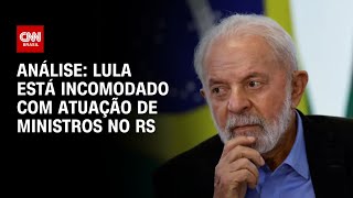 Análise: Lula está incomodado com atuação de ministros no RS | CNN PRIME TIME
